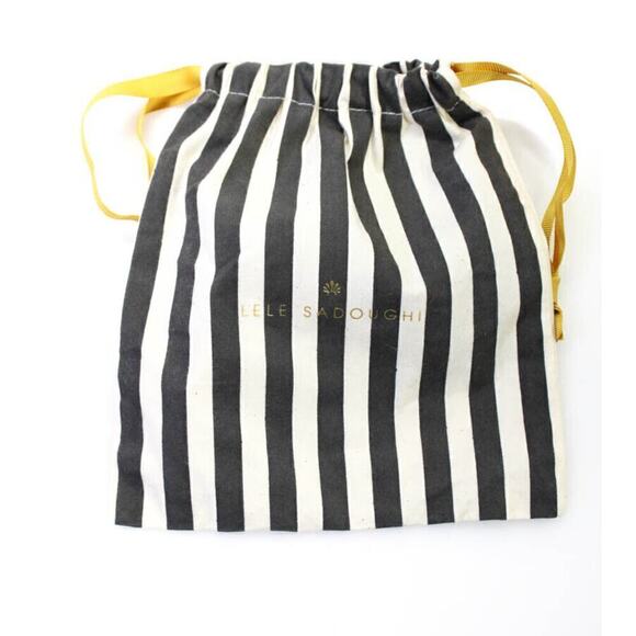 Lele Sadoughi Denim Crystal Knotted Headband NWOT - Picture 7 of 8